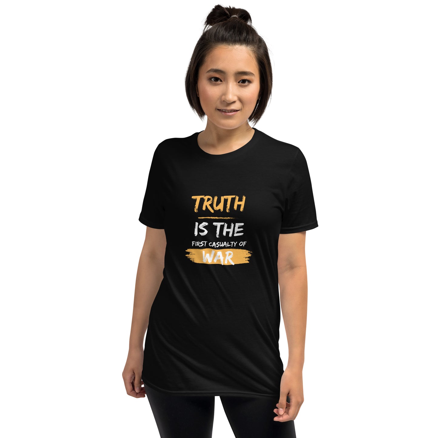 Challenging War Propaganda: Truth is the First Casualty of War T-Shirt