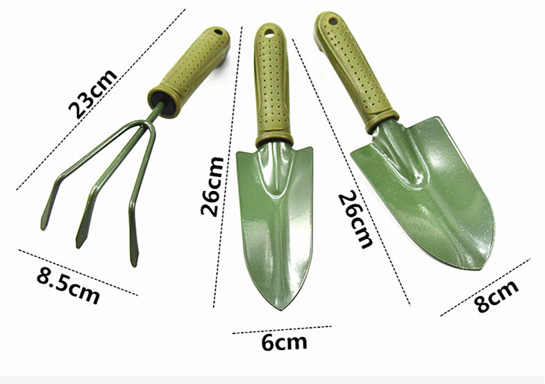 Complete 3-Piece Gardening Kit for Outdoor Planting