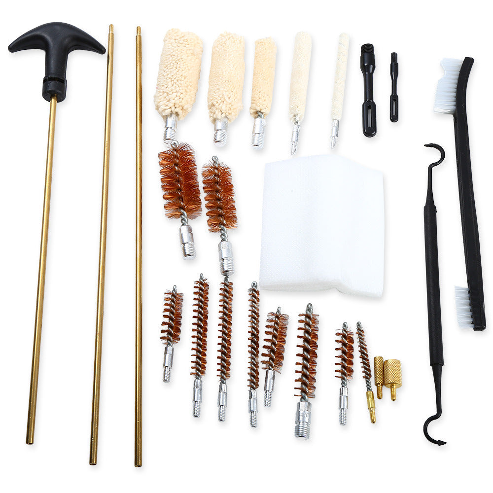 Ultimate 24-Piece Gun Cleaning Kit with 50 Cleaning Patches - Keep Your Firearms in Top Condition
