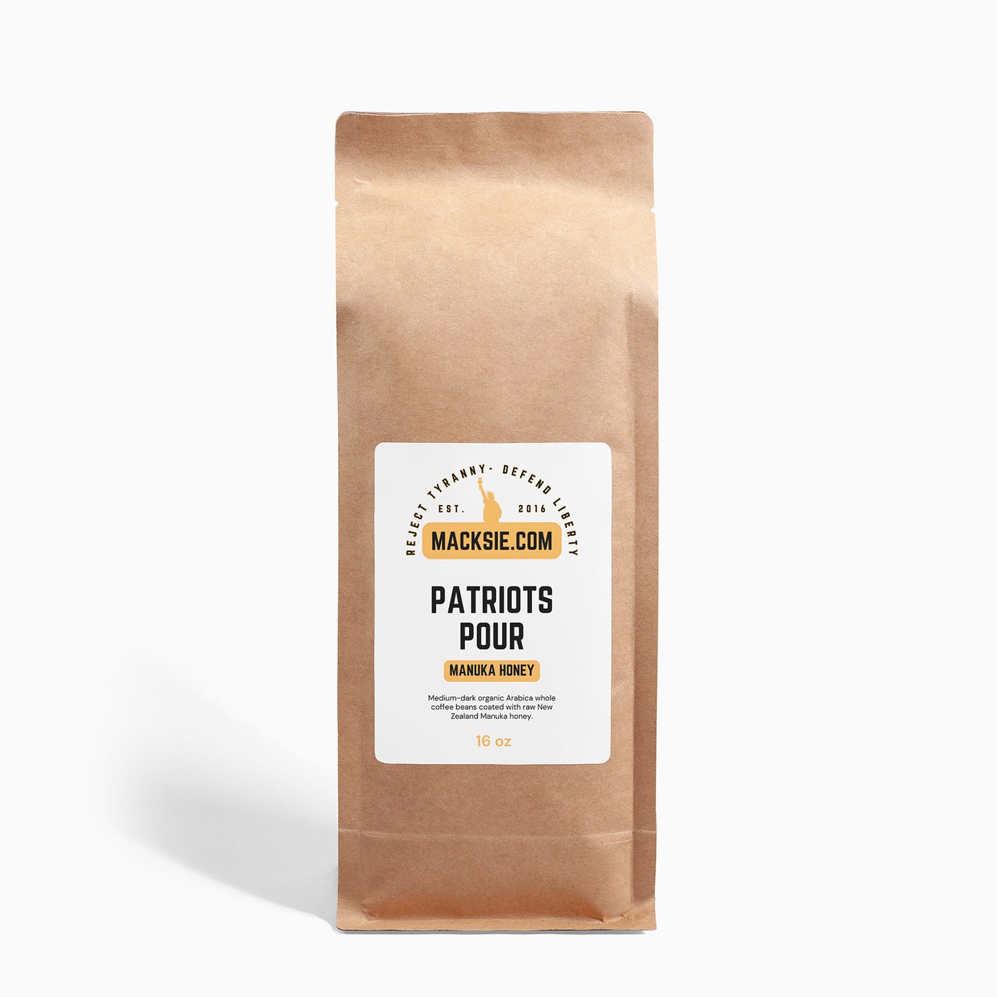 Patriots Pour Manuka Honey Coffee - The Taste of Freedom in Every Cup