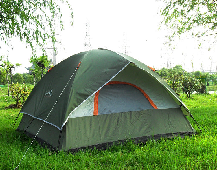 Stay Dry and Comfortable with the Waterproof 3-Person Camping Tent