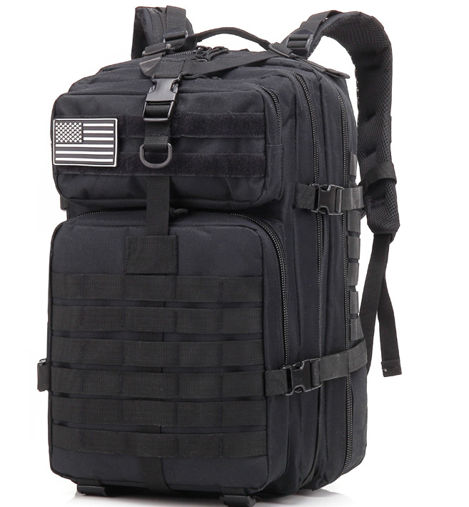 Versatile and Durable Military Style Large Backpack - Perfect for Gym, Hiking, and More!