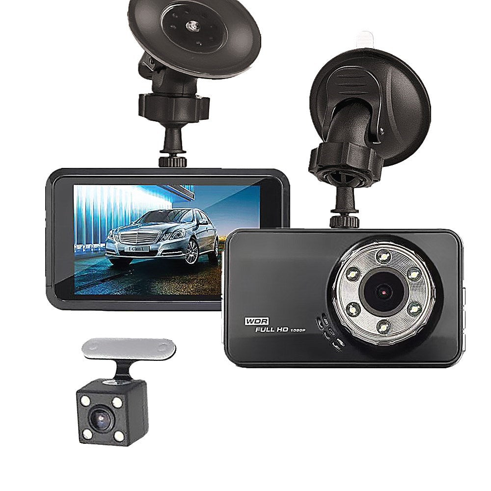 Drive with Confidence: Full HD Dual Dash Cam T638+ for Complete Road Safety