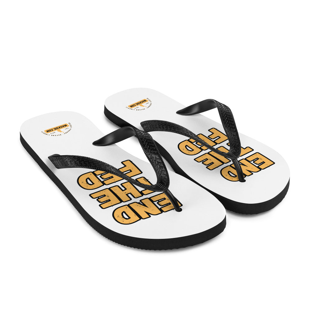 End the Fed Flip Flops - Comfortable, Durable, and a Statement for Economic Change